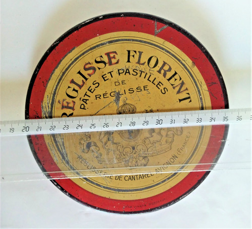 Boîte publicitaire ancienne - boîte,