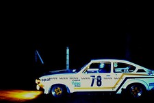 Diapositive Rallye de DIEPPE 1983 - OPEL KADETT GTE - Pilote : C. GOUPIL -