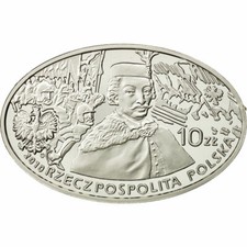 [#453857] Pièce, Pologne, 10 Zlotych, 2010, Varsovie, MS (65-70), Argent, KM:733