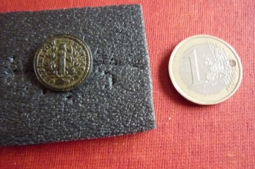 Bouton ancien metal - ,