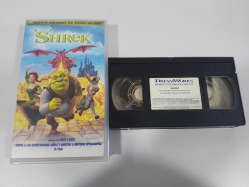 Shrek vhs casssette - -,