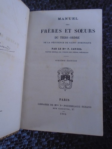 Manuel des freres soeurs - manuel, du