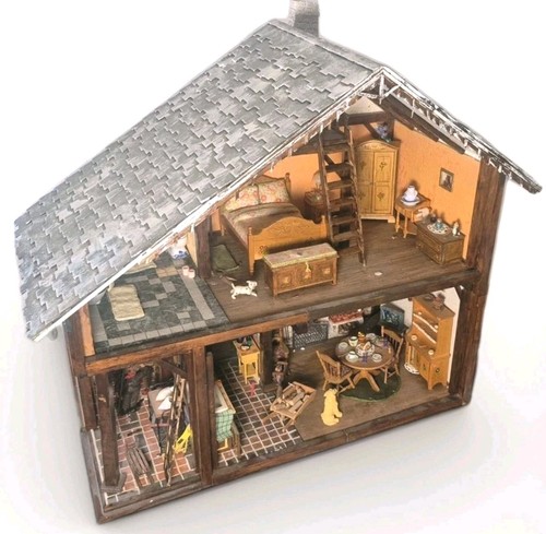 Diorama miniature maison
