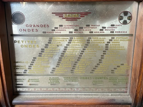 Sadar poste radio lampes - poste,