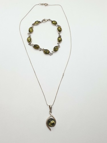 Parure collier bracelet - collier, en
