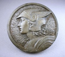 Médaille bronze argenté