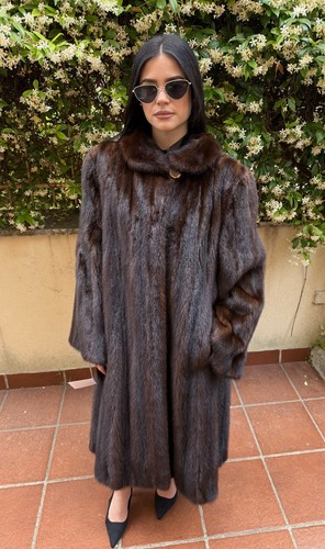 Vintage fur mink coat - vintage,