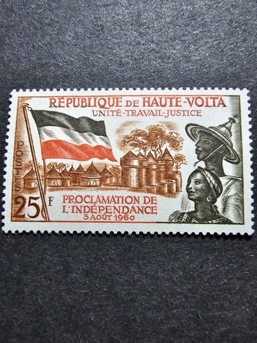 Timbre haute volta - timbre,