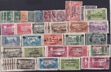 Colonies françaises Grand Liban LOT DE 170 TIMBRES OBLITERES années 1920-1940