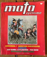 Magazine Moto cyclisme N° 27 février 1971 BMW R75/5