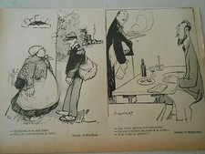 1903 Caricature Le Soldat tu