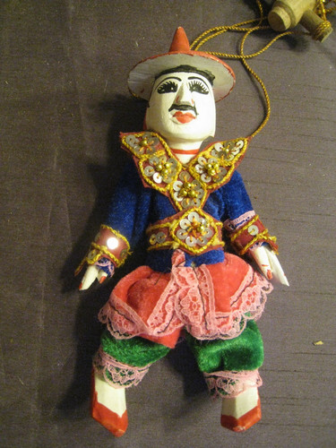 Mini marionnette fils - marionnette, à
