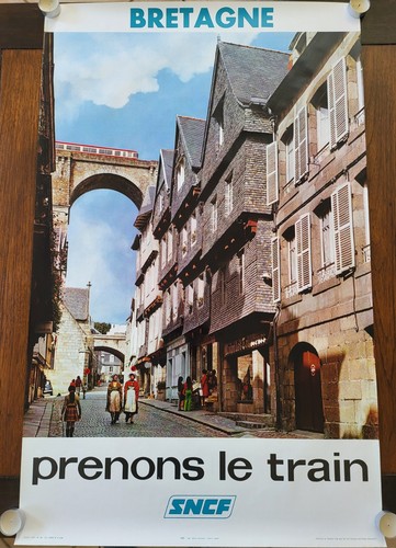 Affiche sncf 1973 prenons - 1973,