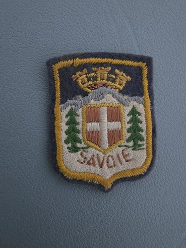 écusson brodé savoie ancien - Écusson,