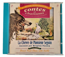 LA CHEVRE DE MONSIEUR SEGUIN par BRIGITTE FOSSEY Contes et chansons, CD ENFANTS