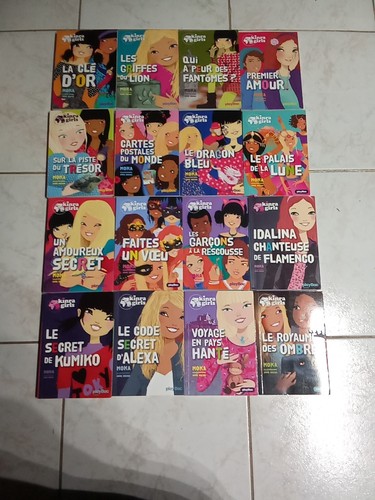 Lot kinra girls livres c1 - girls, 16
