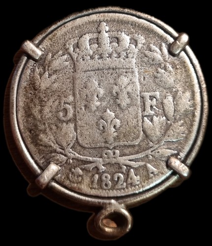 Francs 1824 louis - 1824, xviii