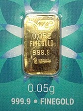 Lingot D'or Pur 24 Carats 999,9