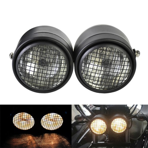 Moto frontale double gril - frontale,
