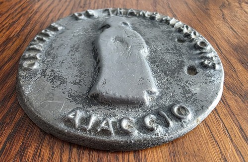 Ancienne plaque militaire - ancienne,