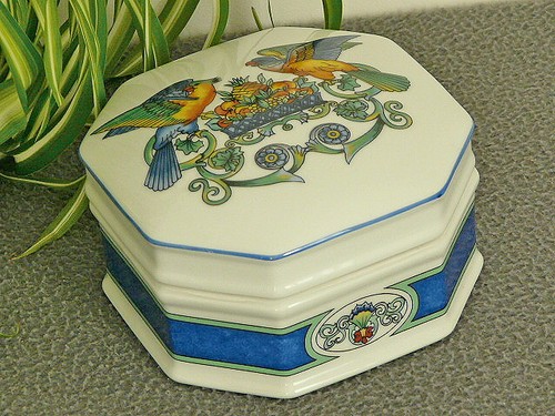 Bonbonnière porcelaine de - bonbonniÈre,