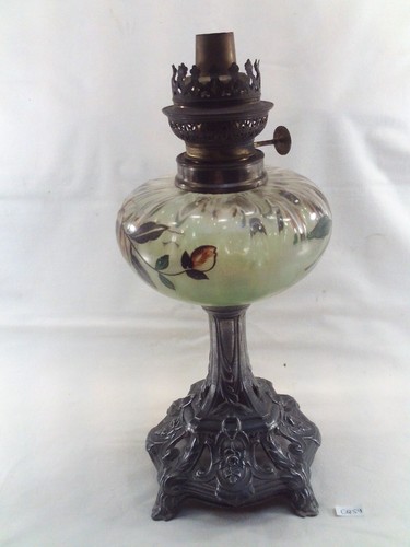 Lampe pétrole réservoir - lampe, à