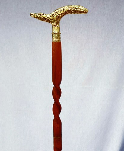 Bâton canne bois marron - bÂton, de