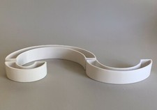 Angelo Mangiarotti Mod.4026 ceramic centerpiece Danese 1964 (Enzo Mari era)