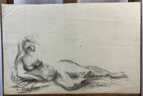 Dessin portrait une femme - dessin, d'une