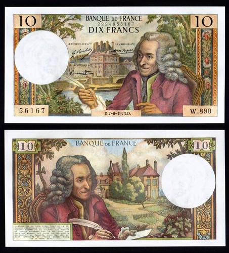 Billet france 10 francs - billet,