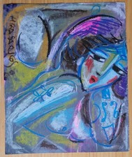 Hrasarkos signé,  portrait de