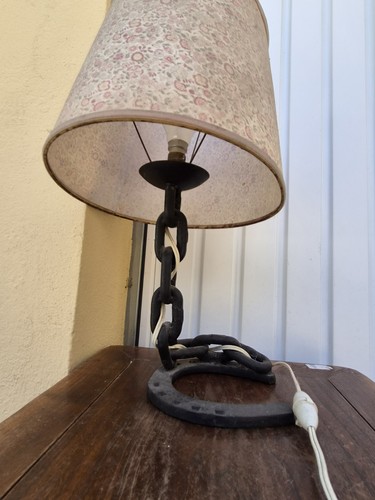 Lampe table fer - en,