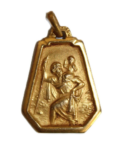 Pendentif médaille saint - médaille,
