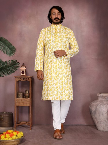 Hommes kurta ensemble - kurta,