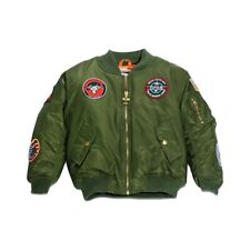 Blouson MA-1 bomber Top Gun enfants Taille 4/5 ans NEUF avec étiquette.
