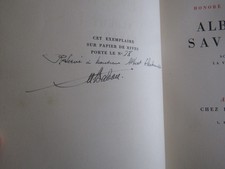 Albert savarus editions - albert,