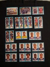 LOT DE 16 STICKER PANINI FOOT