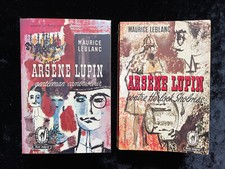 ¤ 2 romans - ARSENE LUPIN - M. Leblanc - Livre de poche - Années 60