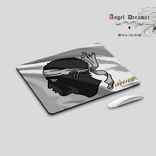 Tapis souris corse - tapis, tête