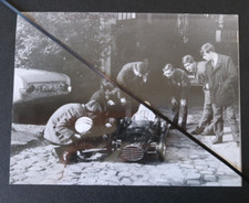 Photo Voiture à Moteur d'Enfant Lancia D50 Collection Mortarini 24X18Cm1960