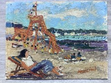 LA BAULE PLAGE CLUB DES KORRIGANS Hsc MAULINI 1954 VACANCES LOIRE ATLANTIQUE 44