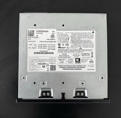Volkswagen mib3 5h0035816g - mib3, lg