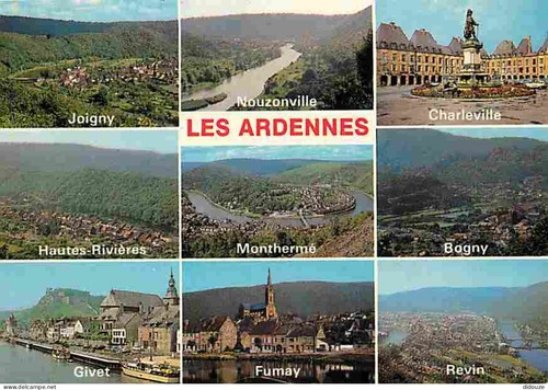 Carte postale ardennes - carte,