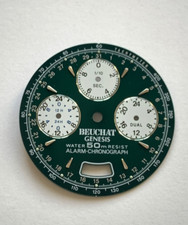 Cadran montre Beuchat Genesis alarm-chronograph water 50m resist Ø 27.7mm