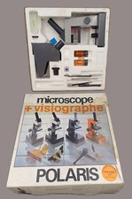 Ancien jouet microscope POLARIS 2000 visiographe vintage