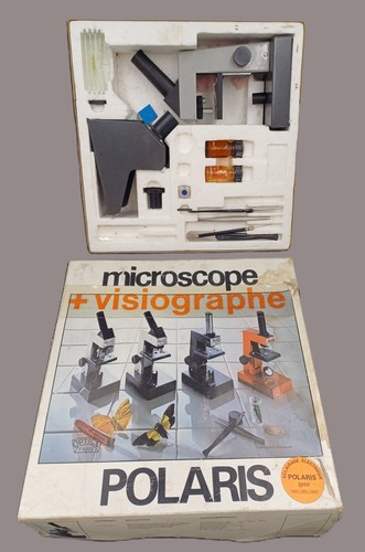 Ancien jouet microscope