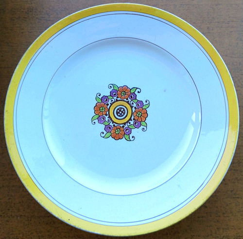 Ancien joli plat gâteau tarte