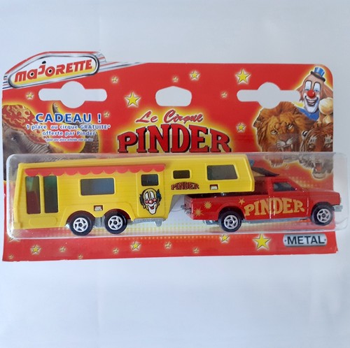 Majorette pinder camping - pinder, car