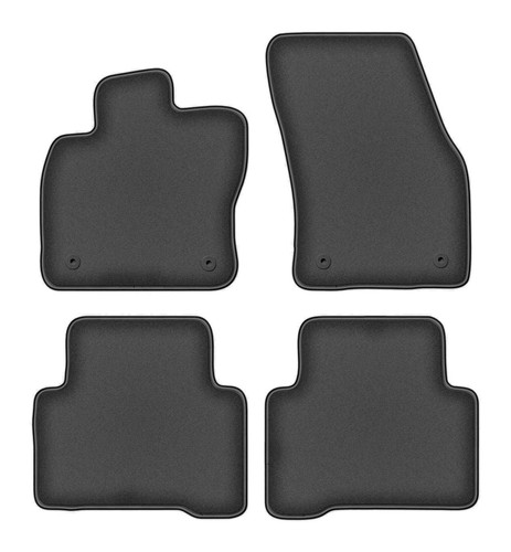 Jeu tapis velours graphite - de,