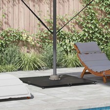 Pied de parasol Acier Base extérieur Accessoire d'ombre Support jardin vidaXL vi
